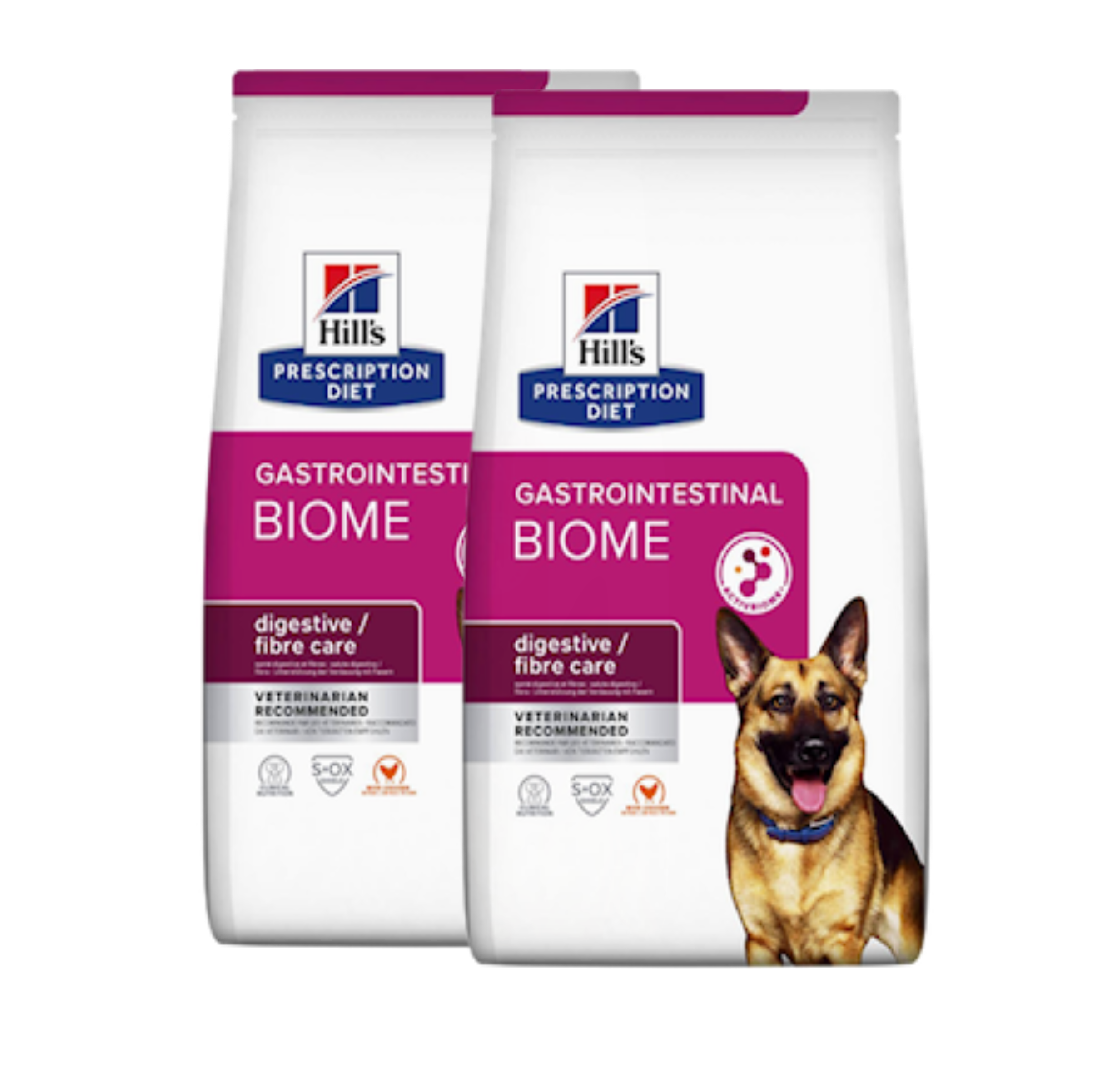 Gastrointestinal Biome Digestive/Fibre Care Chicken  Dry Dog Food 10 kg x 2