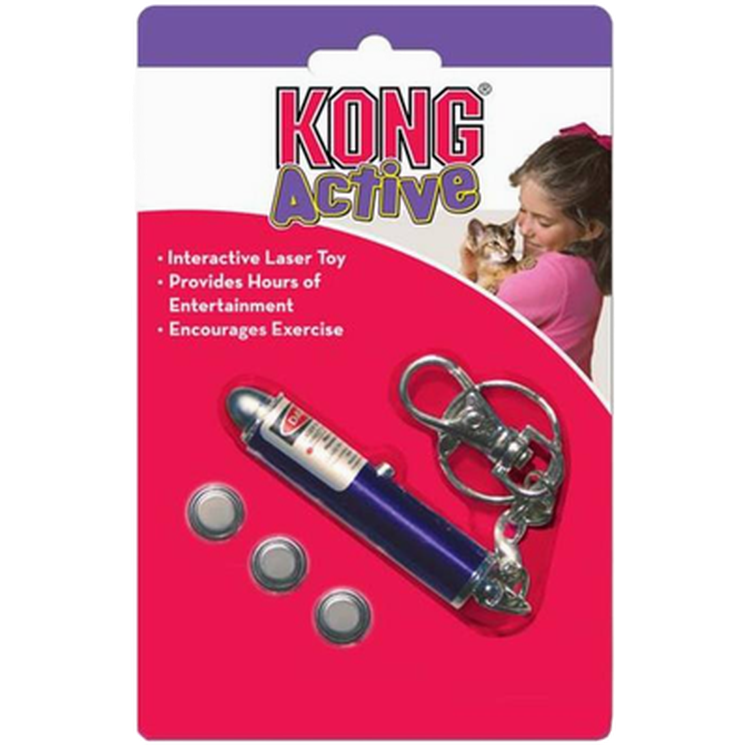 Kong - Active Cat Laser Toy 14cm - Laserpekare Katt - Katt - Kattleksaker - ZOO.se