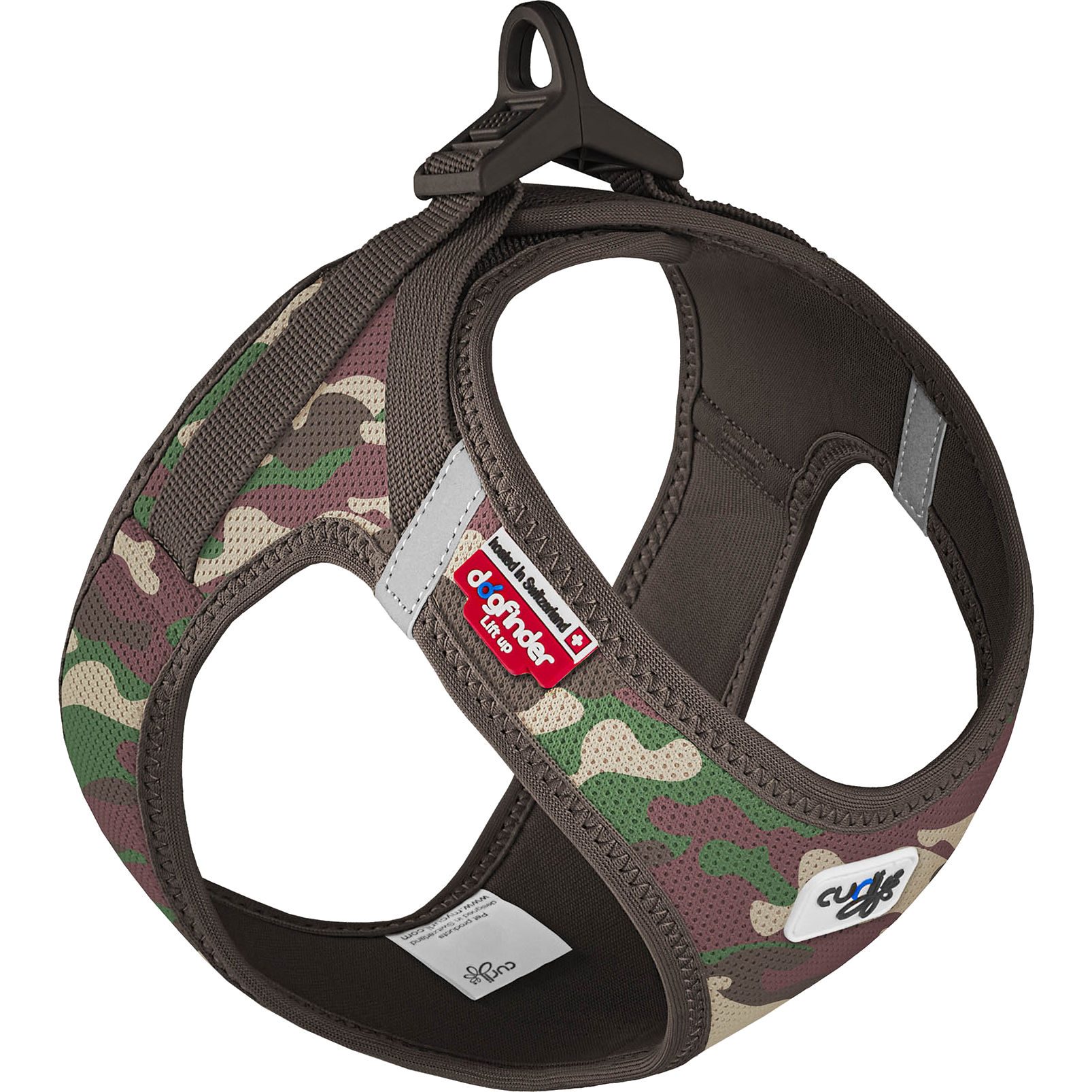 Curli - Vest Sele Clasp Air-Mesh - Step in Camo XXX-Small - Hund - Hund - ZOO.se