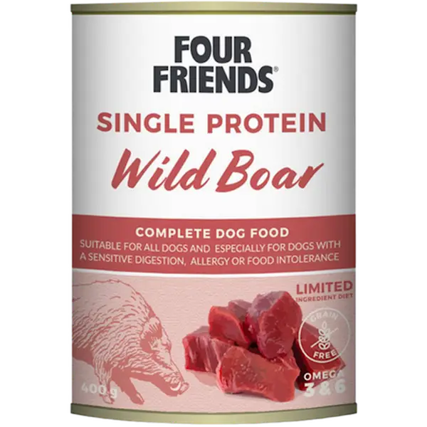 Dog Single Protein Villsvin