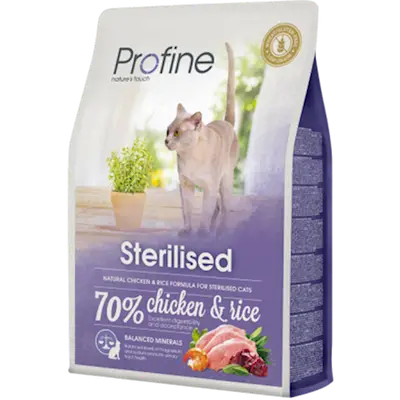 Cat Dry Food Sterilised Chicken & Rice 10kg