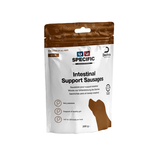 Specific - CT-IS Intestinal Support Sausages 200 g - Hund - Hundgodis - ZOO.se