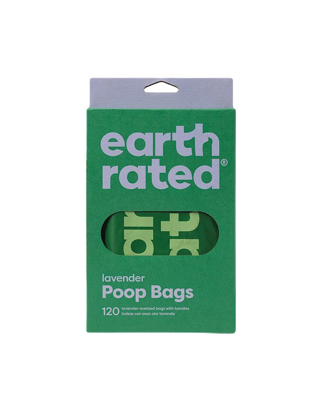 Earth Rated Hundebæsjepose med håndtak 120 stk Lav