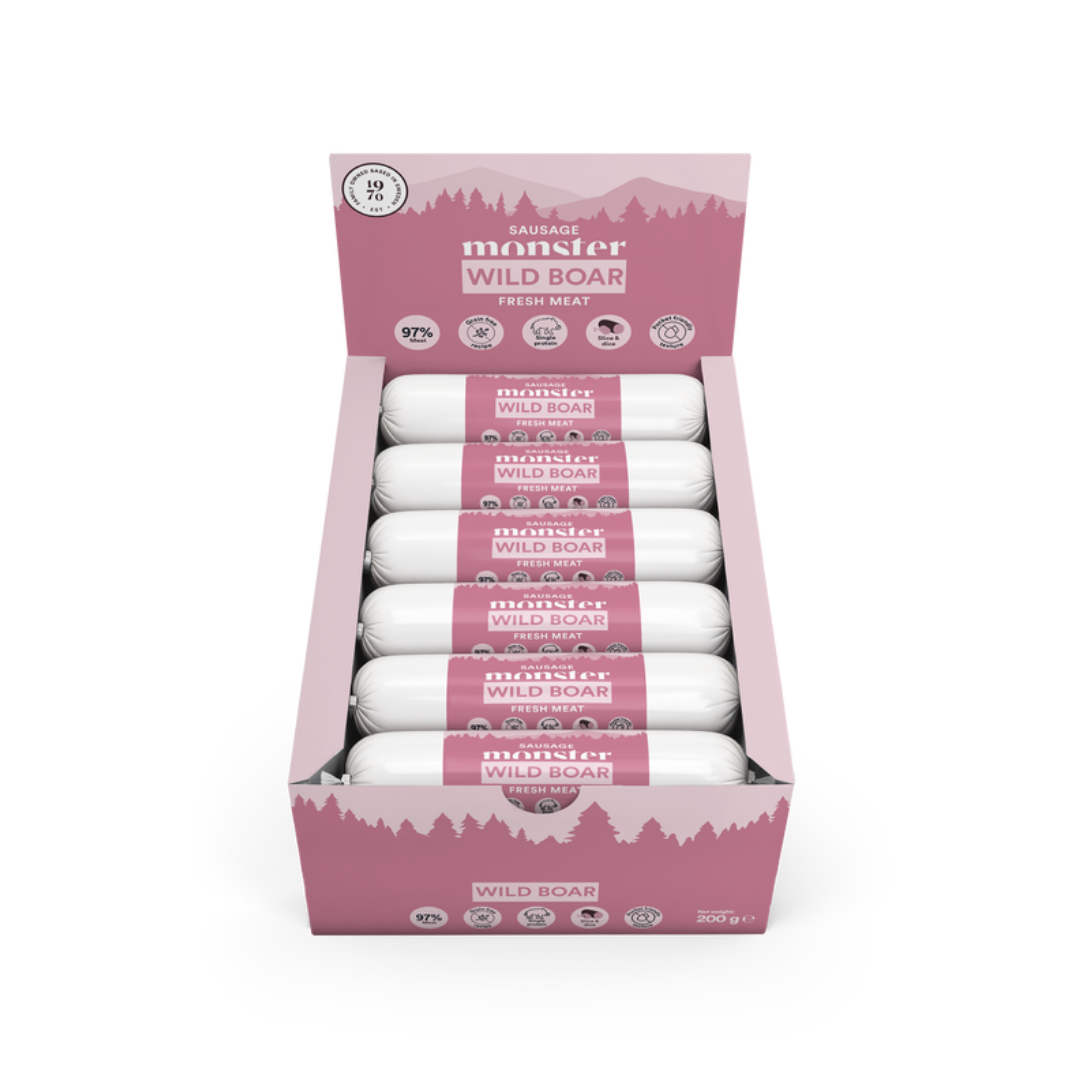 Dog Sausage Wild Boar 12x200 g