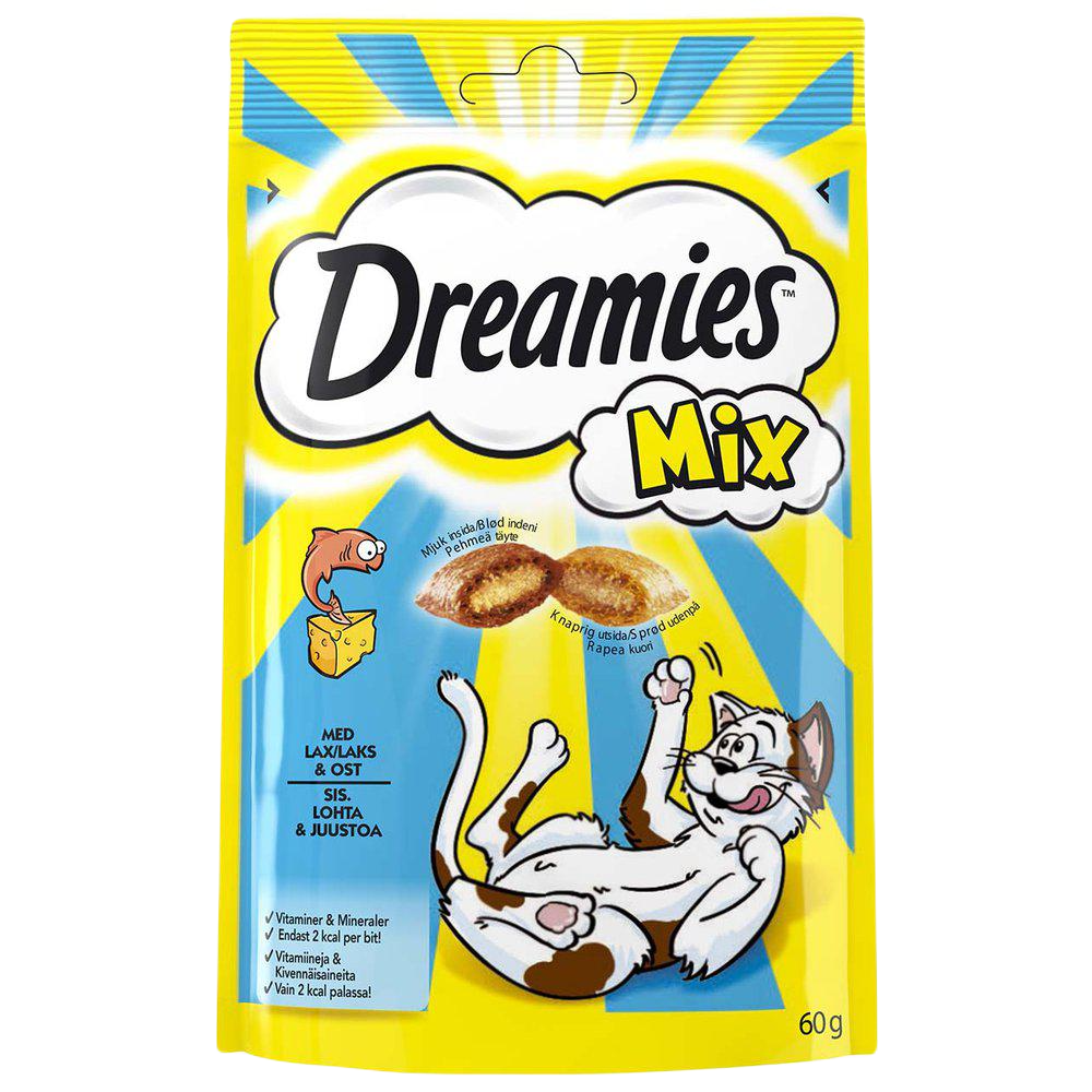 Kattgodis Mix Lax & Ost 60 g