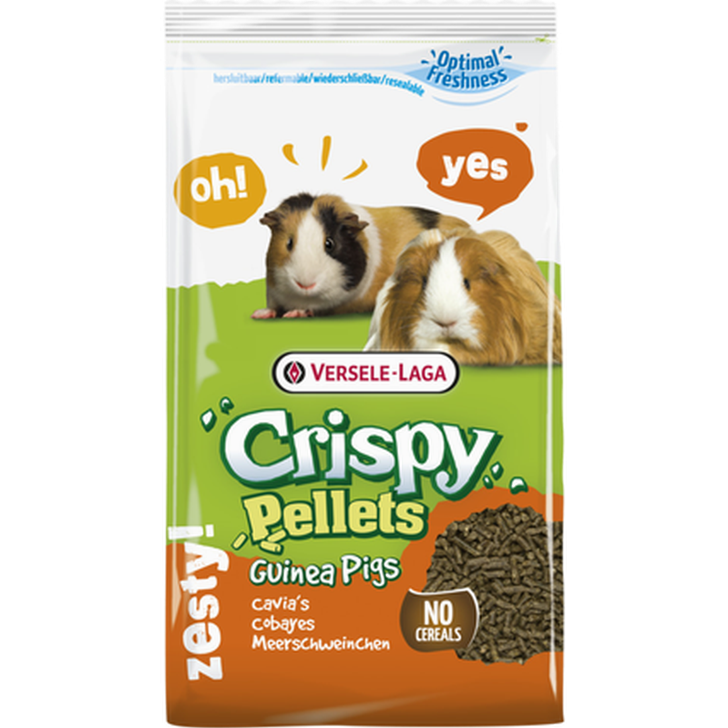 Versele-Laga - Crispy Pellets Guinea Pig (Marsvin) 25 kg - Smådjur - Smådjursfoder & Hö - ZOO.se
