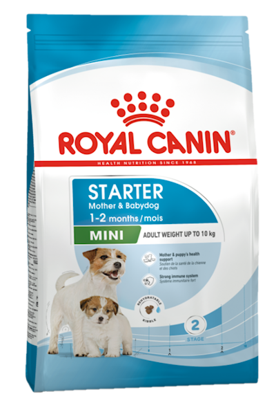 Preview of Royal Canin Mini Starter Mother & Babydog Torrfoder för hund 4 kg