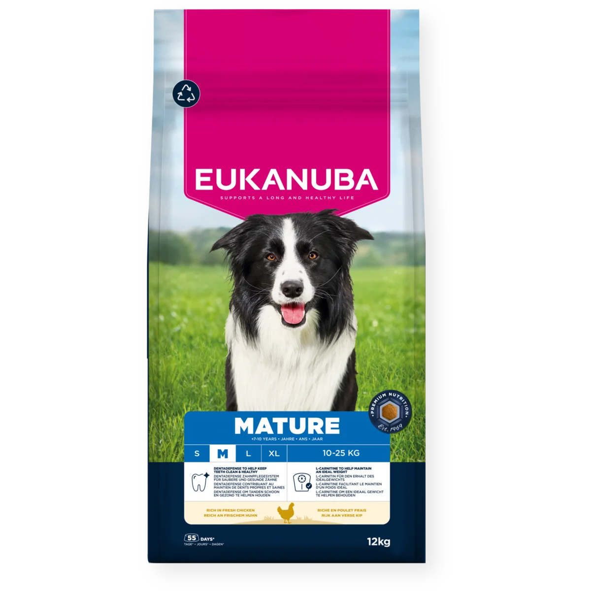 Eukanuba Dog Mature Medium Breed Kyckling