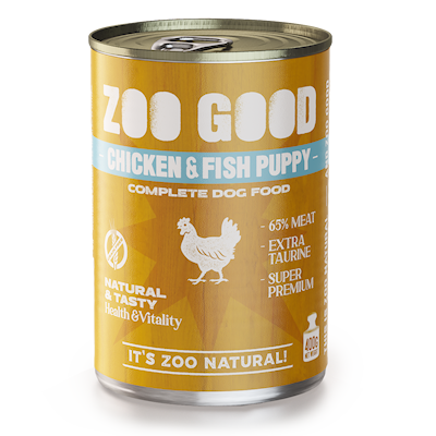 Preview of Zoo Good Dog Puppy White Fish & Chicken 400 g