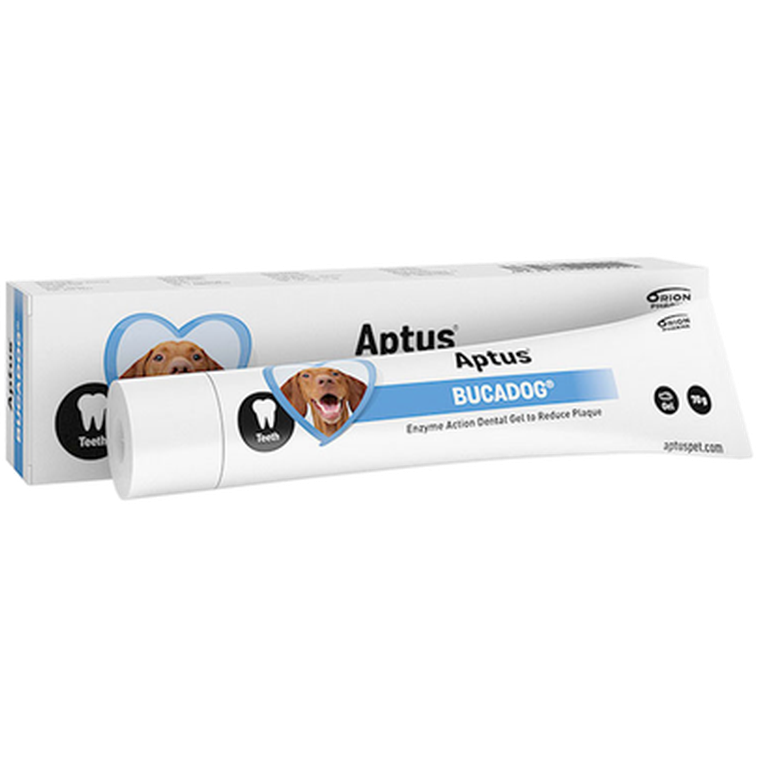 Aptus - Bucadog Tandpasta 70 g - Hund - Hundvård & Tillskott - Tandvård & tandsten hos hund - ZOO.se