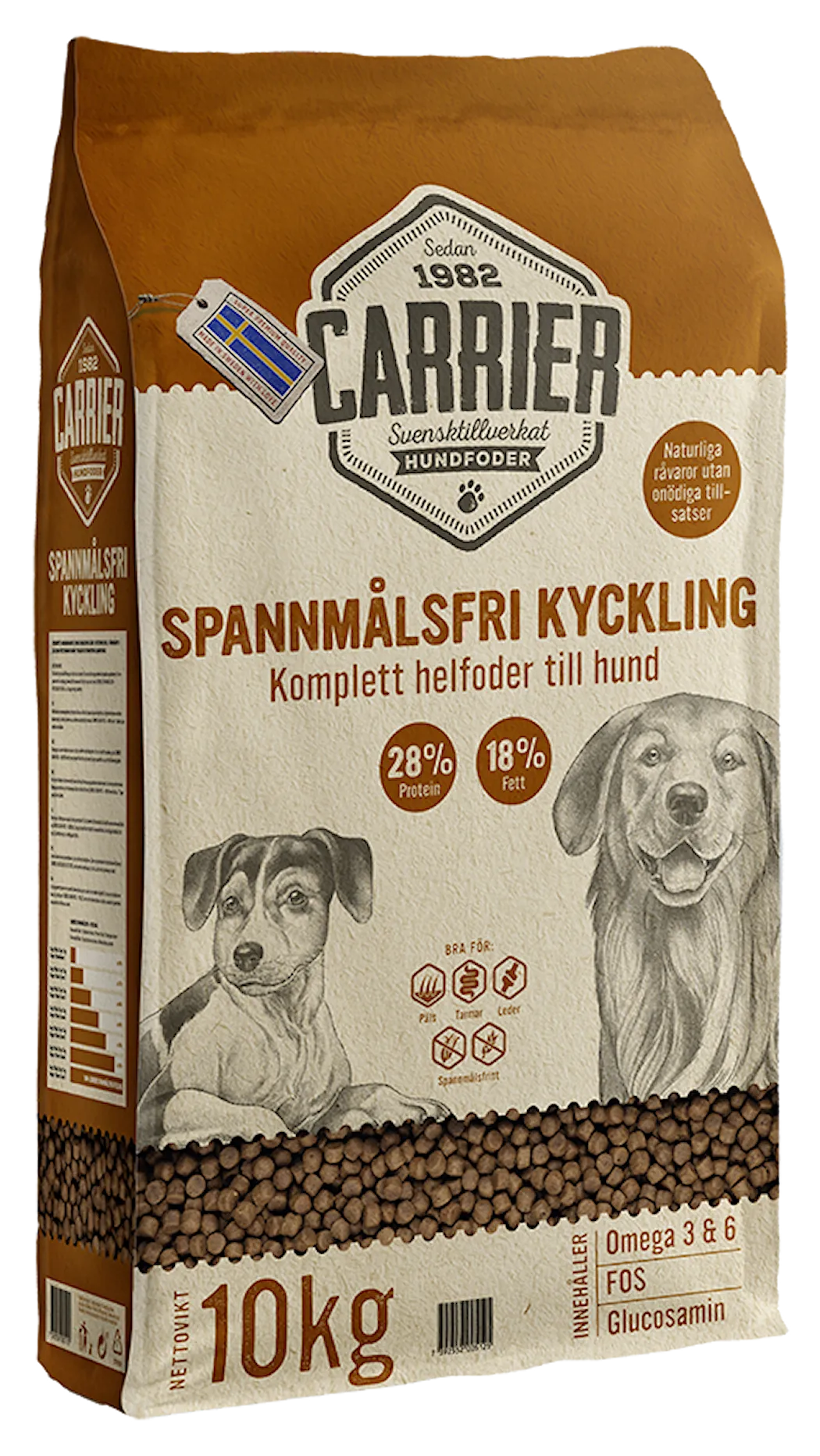 Carrier Kornfri kylling