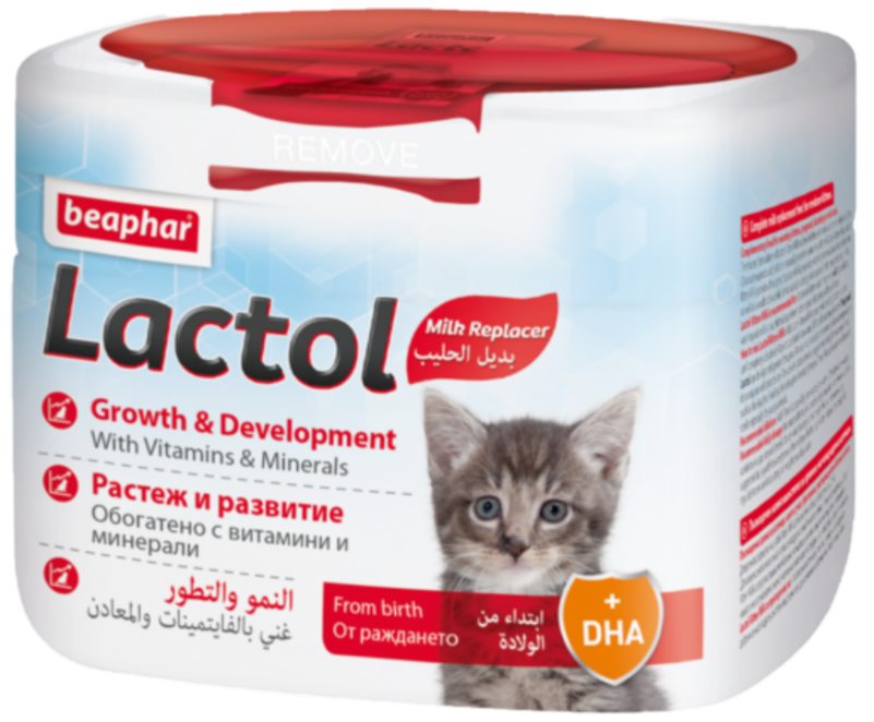 Beaphar - Lactol kattmjölk 250g - Katt - Kattfoder & kattmat - Mjölkersättning för kattungar - ZOO.se