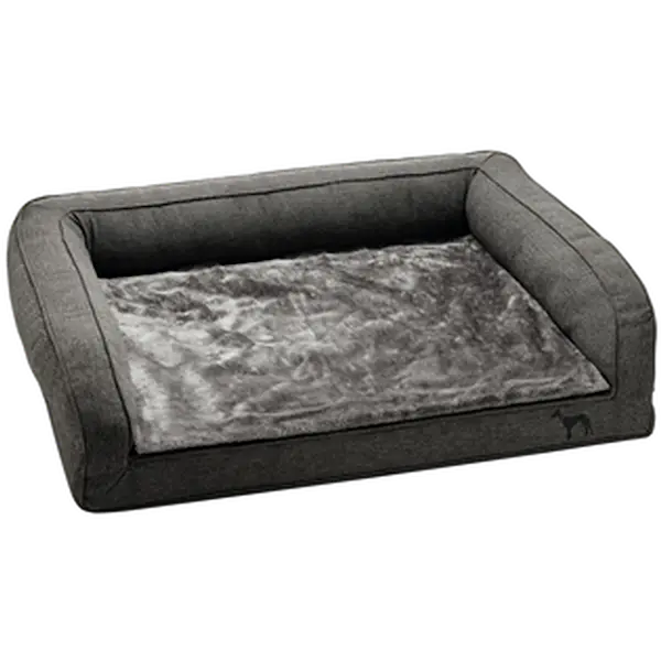 Dog & Cat Sofa Bed Orthopedic Livingston Gray 100 x 80 cm