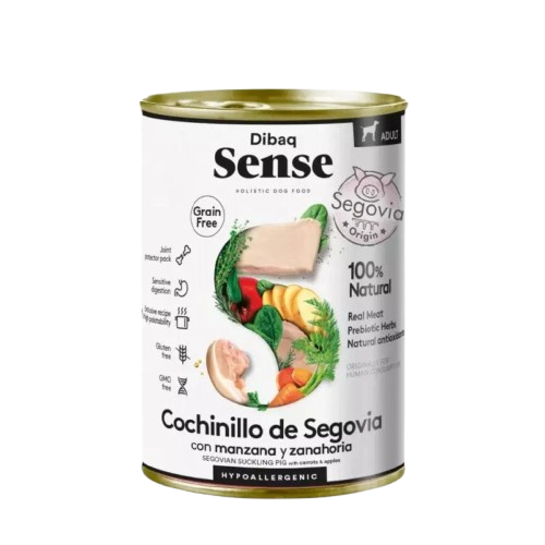 DIBAQ - Sense Våtfôr Suckling Pig 380g - Hund - Hundefôr & hundemat - Våtfôr & våtmat - ZOO.no