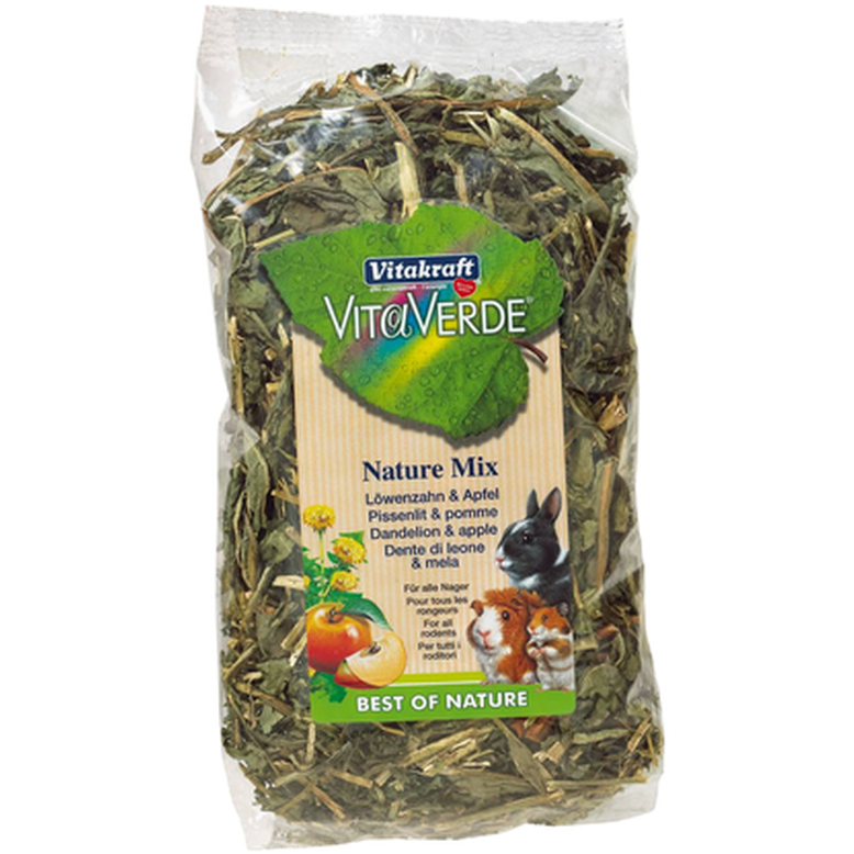 Vita Verde Nature Mix Løvetann og eple 80g - Smådyr - Fôr & høy til smådyr - Høy & urter til smådyr - Vitakraft