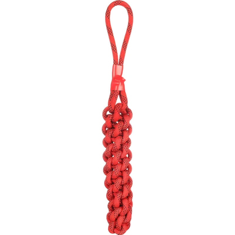 Flamingo - Dog Toy Vokas Pull-Rope Red/Black 47cm - Hund - Hundleksaker & Spel - ZOO.se
