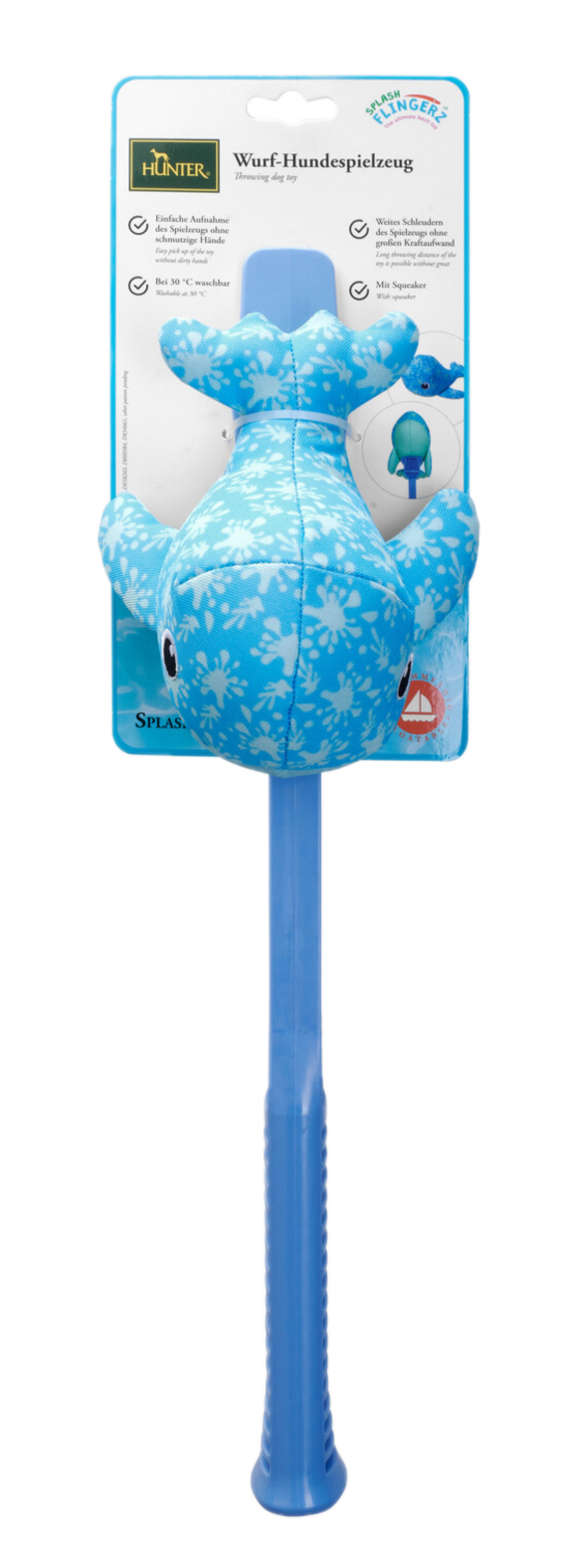 Hunter - Dog Toy Flingerz Splash Whale With Launcher - Hund - Hundleksaker & Spel - ZOO.se