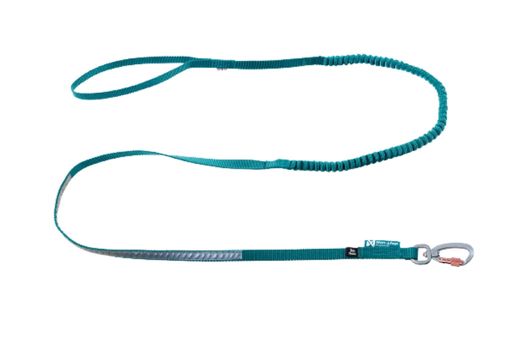 Non-Stop Dogwear Touring bungee -talutushihna Teal