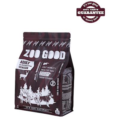 Preview of Zoo Good Dog Venison Sensitive Adult All Breed 2 kg