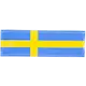 Velcro Labels/Patches Swedish Flag for IDC Powerharness Dog Harness