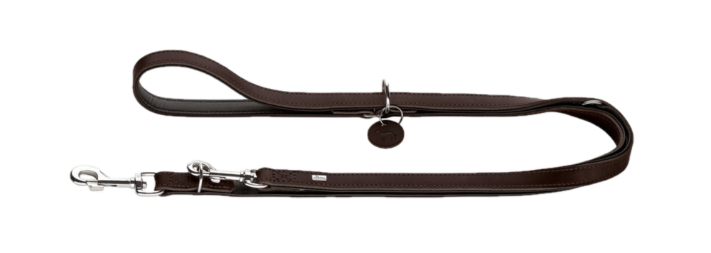Hunter Dog Leash Training Comfort Brown 200 cm, 20 mm