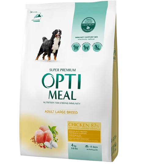 Optimeal - Adult Dogs Of Maxi Breeds Chicken 4 kg - Hund - Hundefôr & hundemat - Tørrfôr for hund - ZOO.no