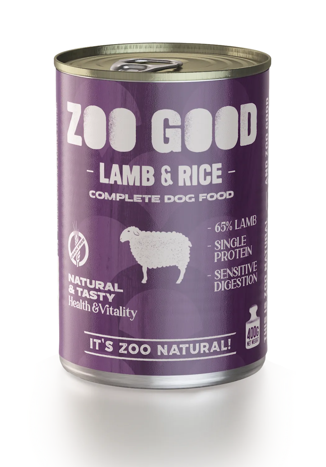 ZOO GOOD Adult Lamb & Rice 400 g
