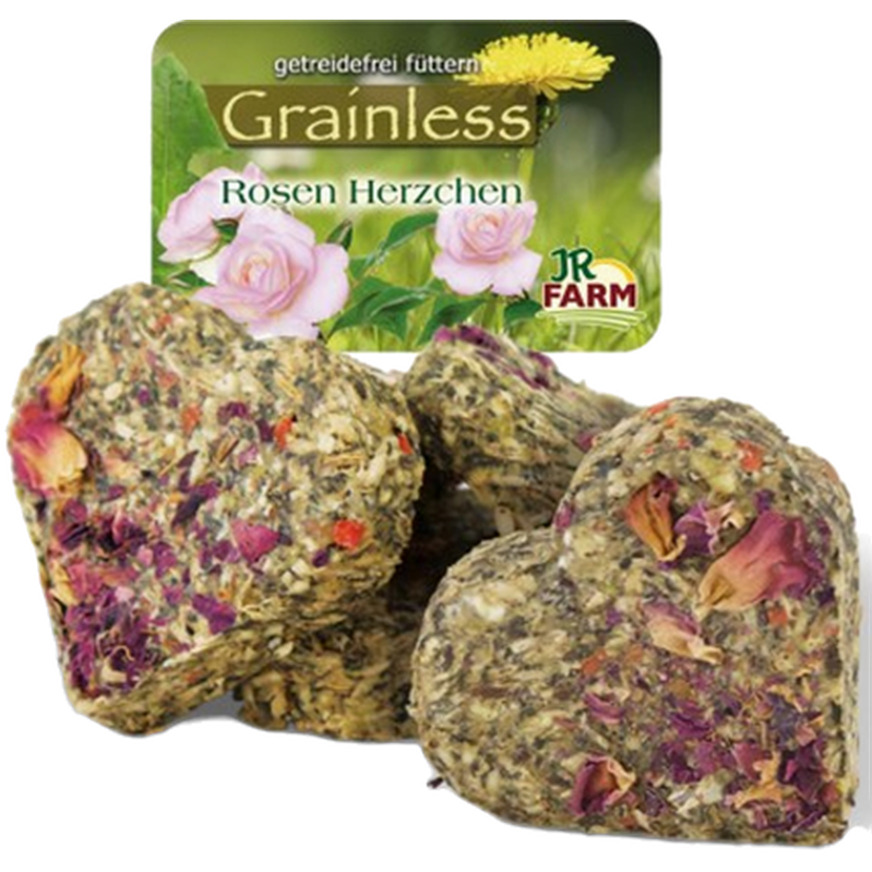 JR FARM Grainless Little hearts-rose Green 105 g