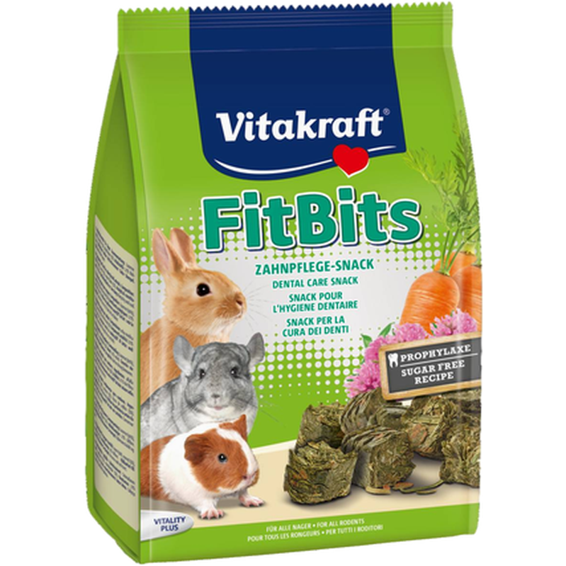 Vitakraft - Fit Bits gnager 500 g - Smådyr - Fôr & høy til smådyr - Høy & urter til smådyr - ZOO.no