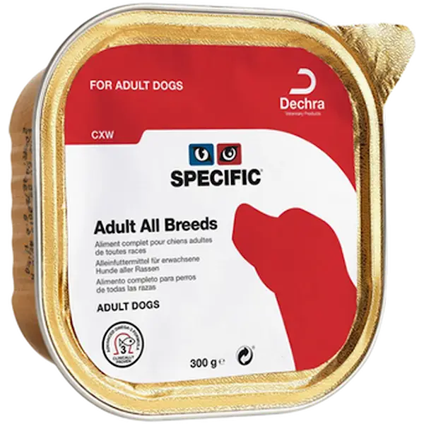Dogs CXW Adult All Breeds White 300 g