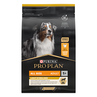 Preview of Purina Pro Plan All Sizes Adult - LIGHT/STERILISED 3 kg