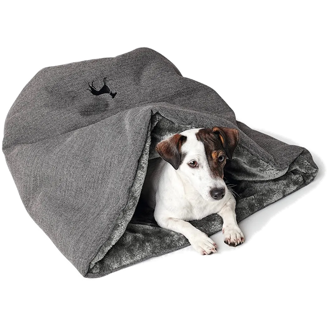 hunter_dog_cat_bed_snuggle_cuddly_cave_pouch_sleep