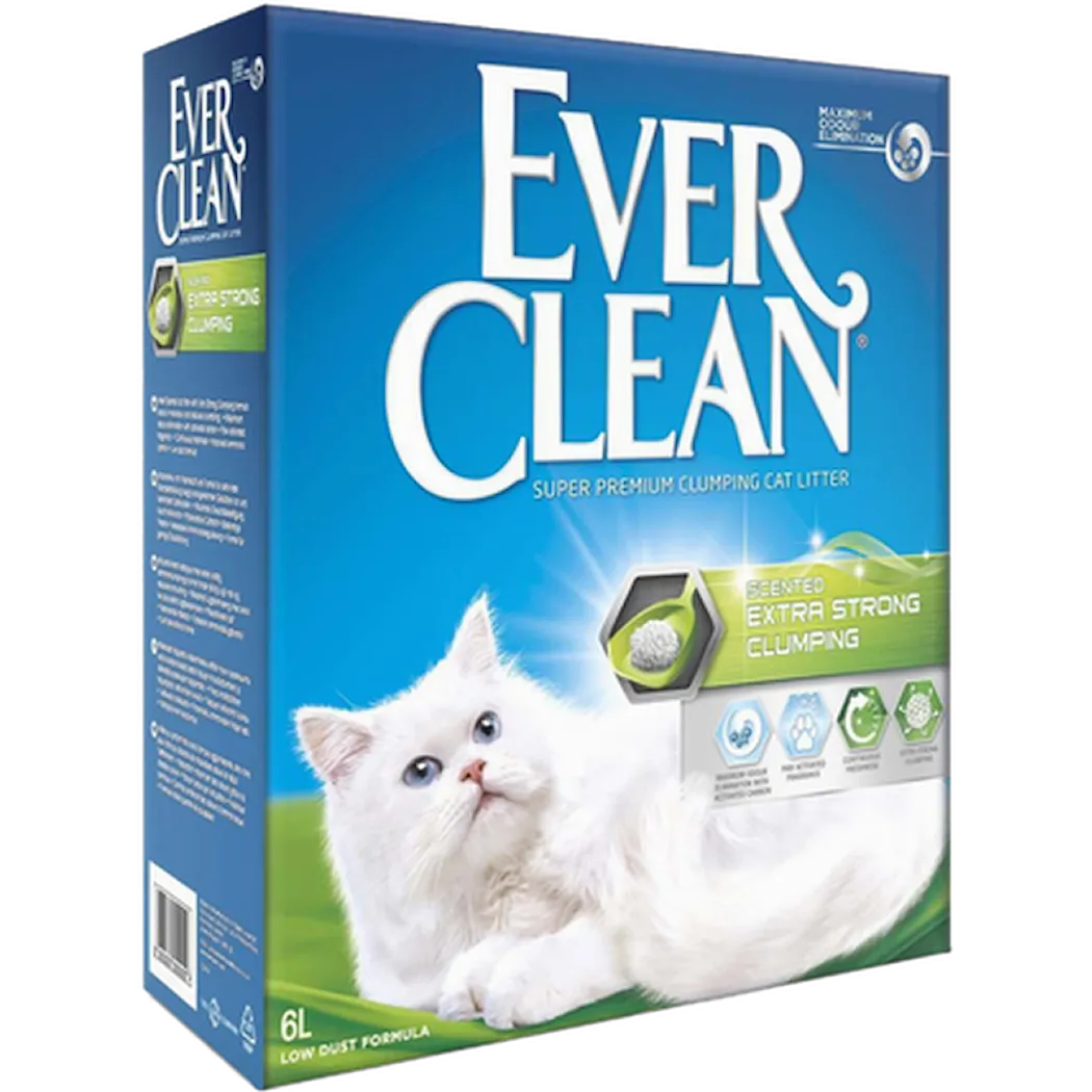 Ever Clean Cat Sand Extra Strong Scented - Kattesand med ekstra sterk duft