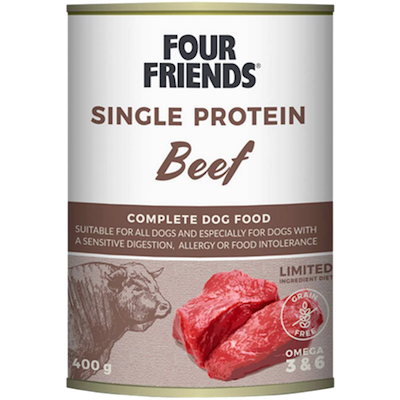 Preview of Fourfriends Dog Single Protein Beef 400 g