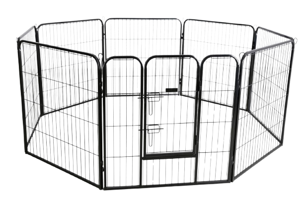 Valp/kaninhage 8 st 78 x 57 cm med dörr - Smådjur - Burar & Transporter för kanin - KerblPet - ZOO.se