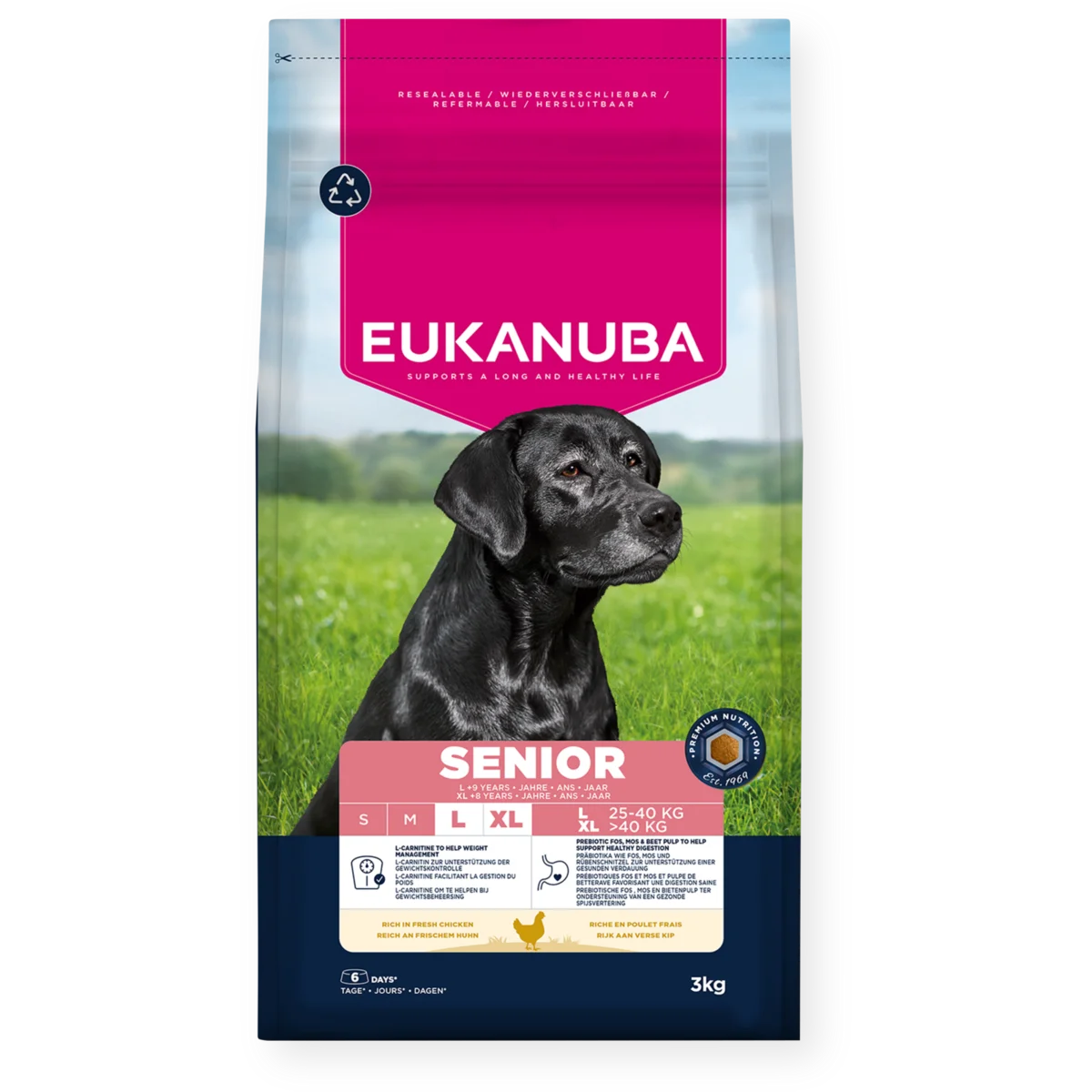 Eukanuba Dog Senior Large Breed Chicken