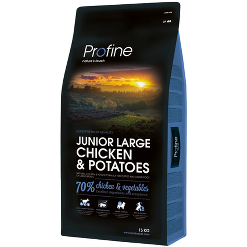Dog Dry Food Junior Large Chicken & Potatoes 12 kg