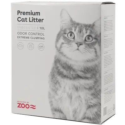 Premium Cat Litter Unscented Activated Carbon