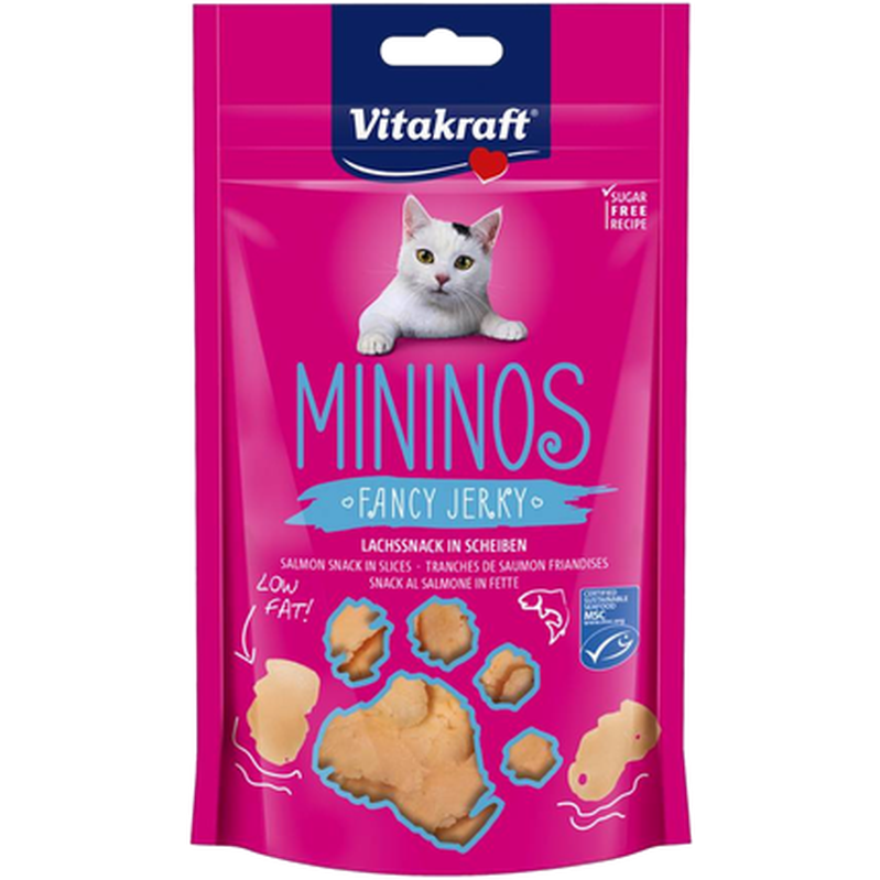 Mininos Laxsnacks Katt 40 g