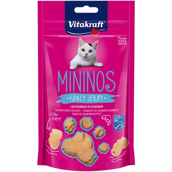 Mininos Laxsnacks Katt 40 g