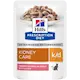 Hill's Prescription Diet Feline k/d Kidney Care Salmon Pouch - Wet Cat Food 85 g x 12 st - Pouch