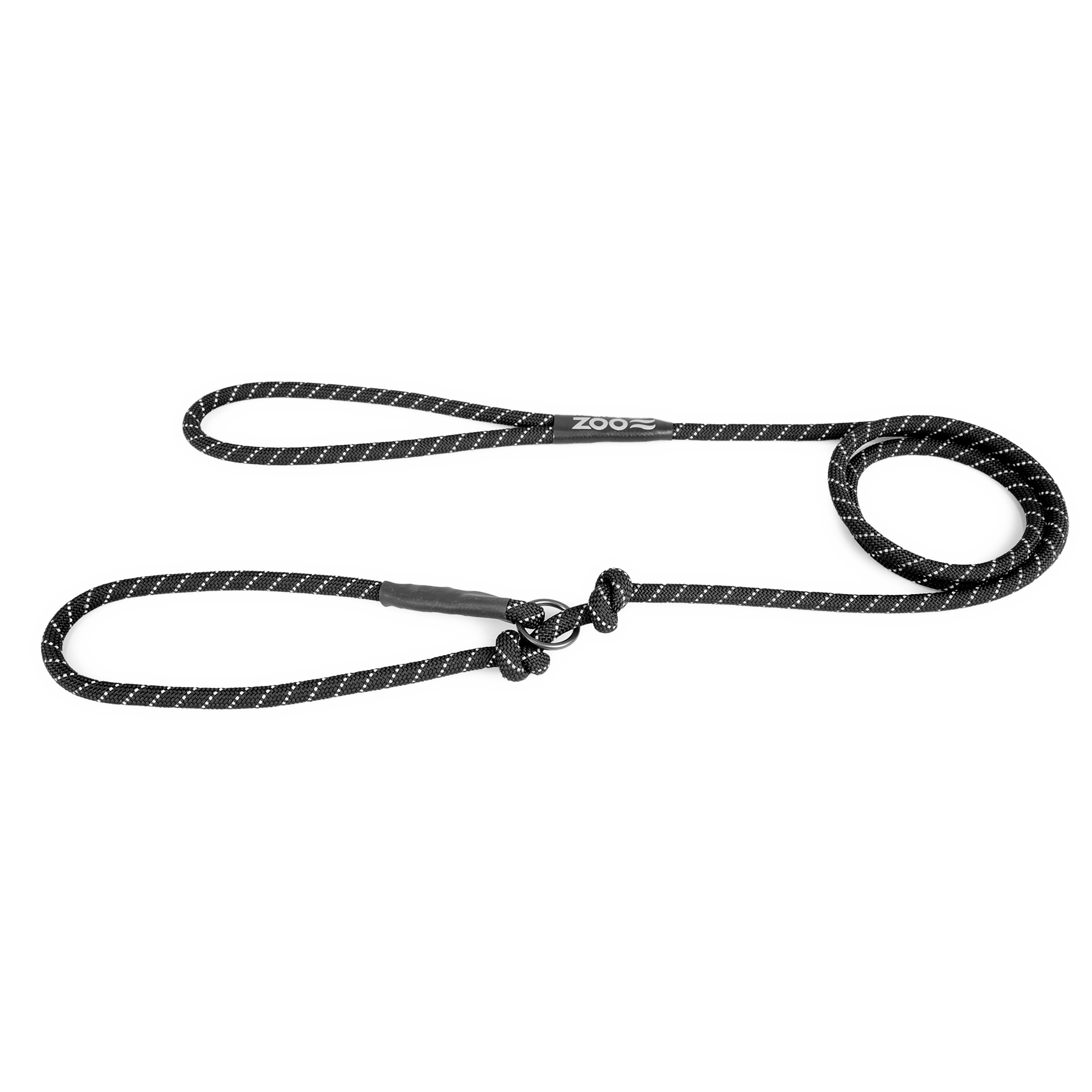 Selected by ZOO - Retrieverkoppel Rufus rep Φ8 mm x 160 cm Svart - Hund - Hund - ZOO.se