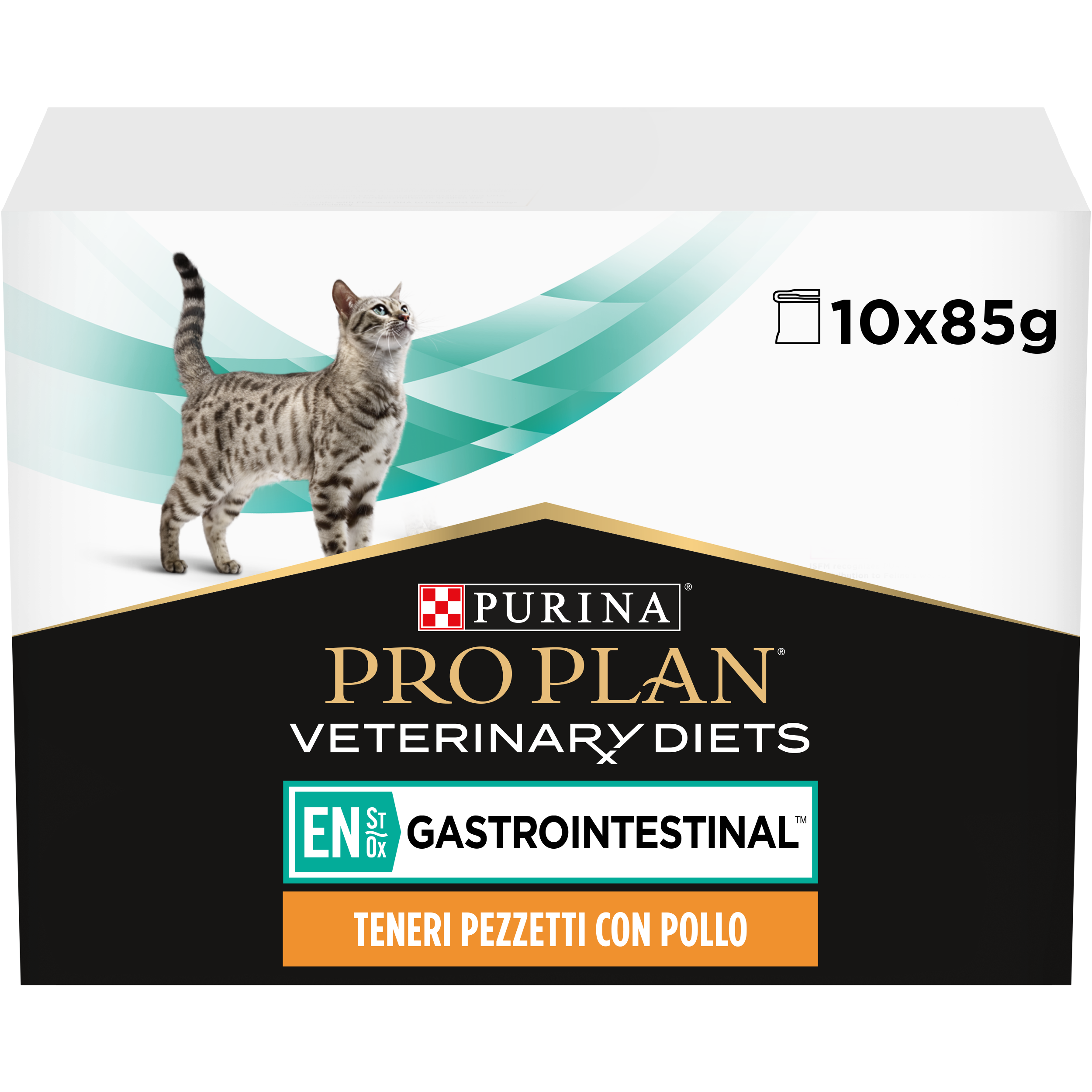 Purina Pro Plan Veterinary Diets - Feline EN Chicken 10 x 85 g - Katt - Kattfoder & kattmat - ZOO.se