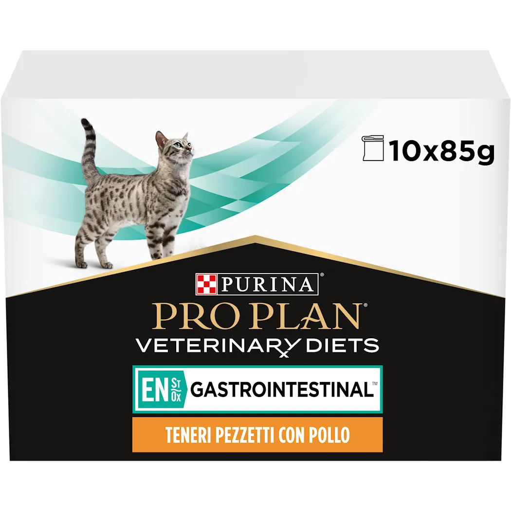 Purina Pro Plan Veterinary Diets Feline En St/Ox Gastrointestinal 10 X 85 g