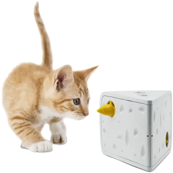 Portable Cheese Automatic Cat Teaser