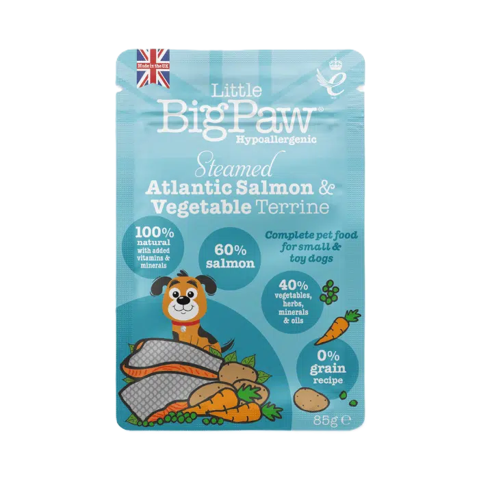 Steamed Atlantic Salmon & Vegetables 85 g