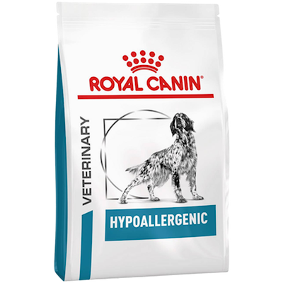 Preview of Royal Canin Veterinary Diets Dog Derma Hypoallergenic torrfoder för hund 14 kg