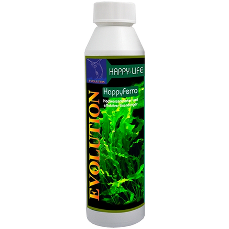 Happy-Life - Happy Ferro Växtnäring m. Järn White 500 ml - Akvaristik - Vattenpreparat för akvarium - ZOO.se