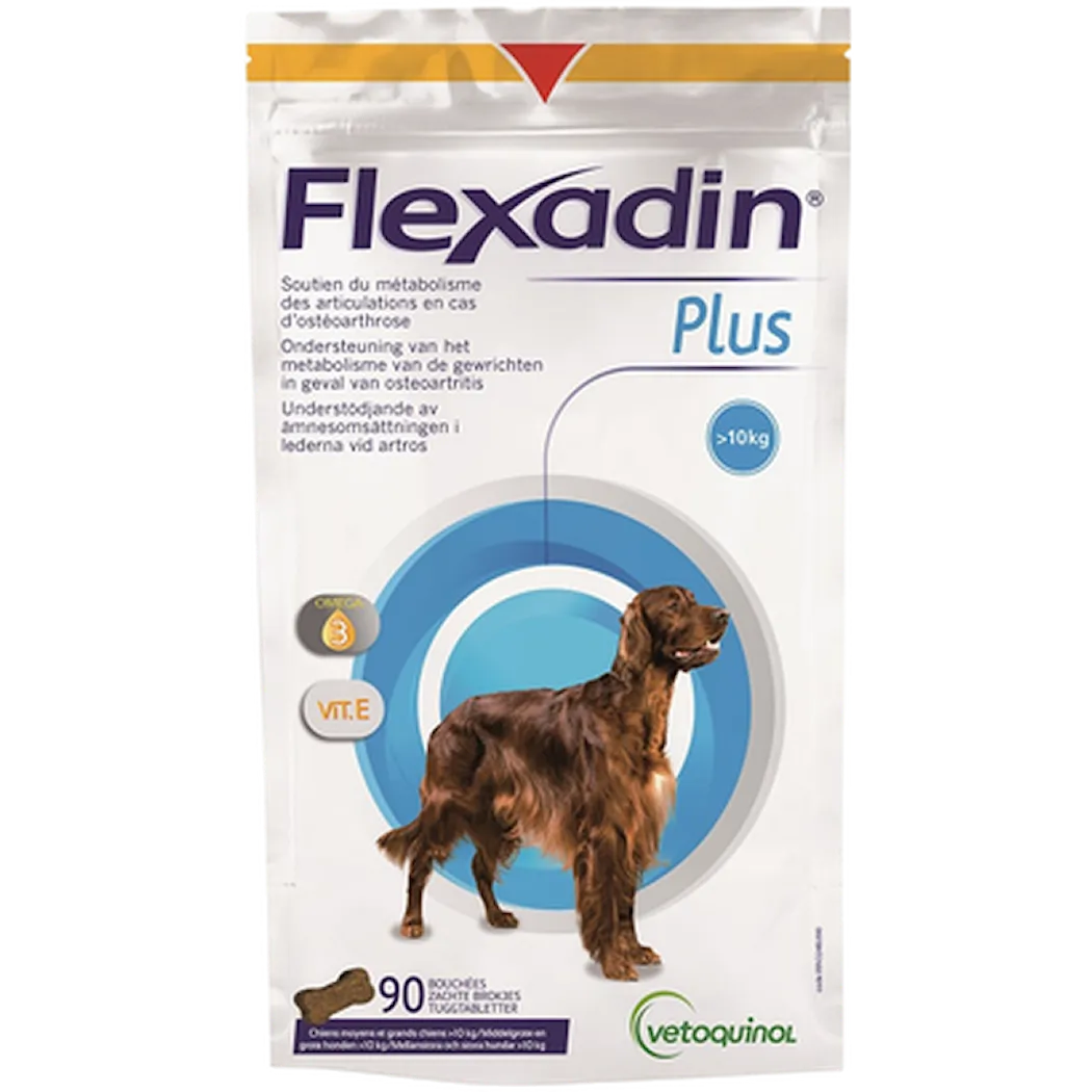 Vétoquinol Flexadin Plus Max 10-30kg 90 bitar
