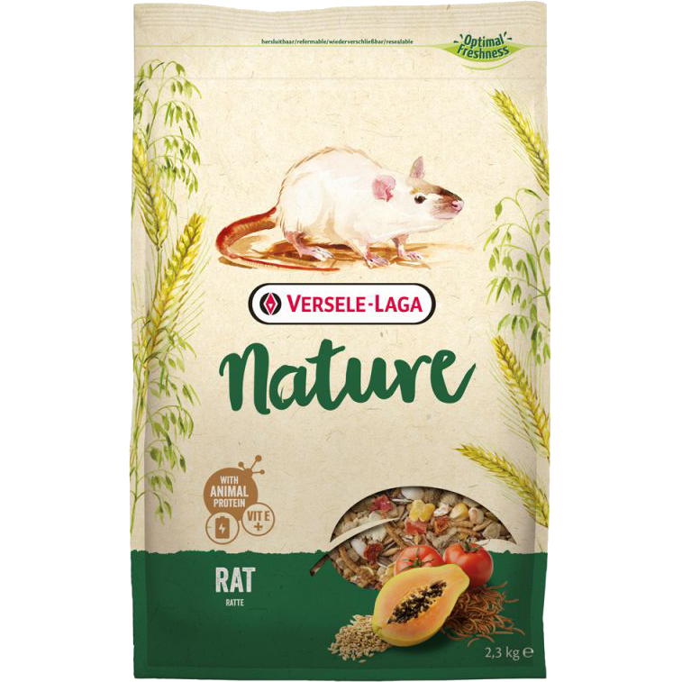 Versele-Laga - Nature Rat (Råtta) 2,3 kg - Smådjur - Smådjur - Smådjursfoder & Hö - ZOO.se